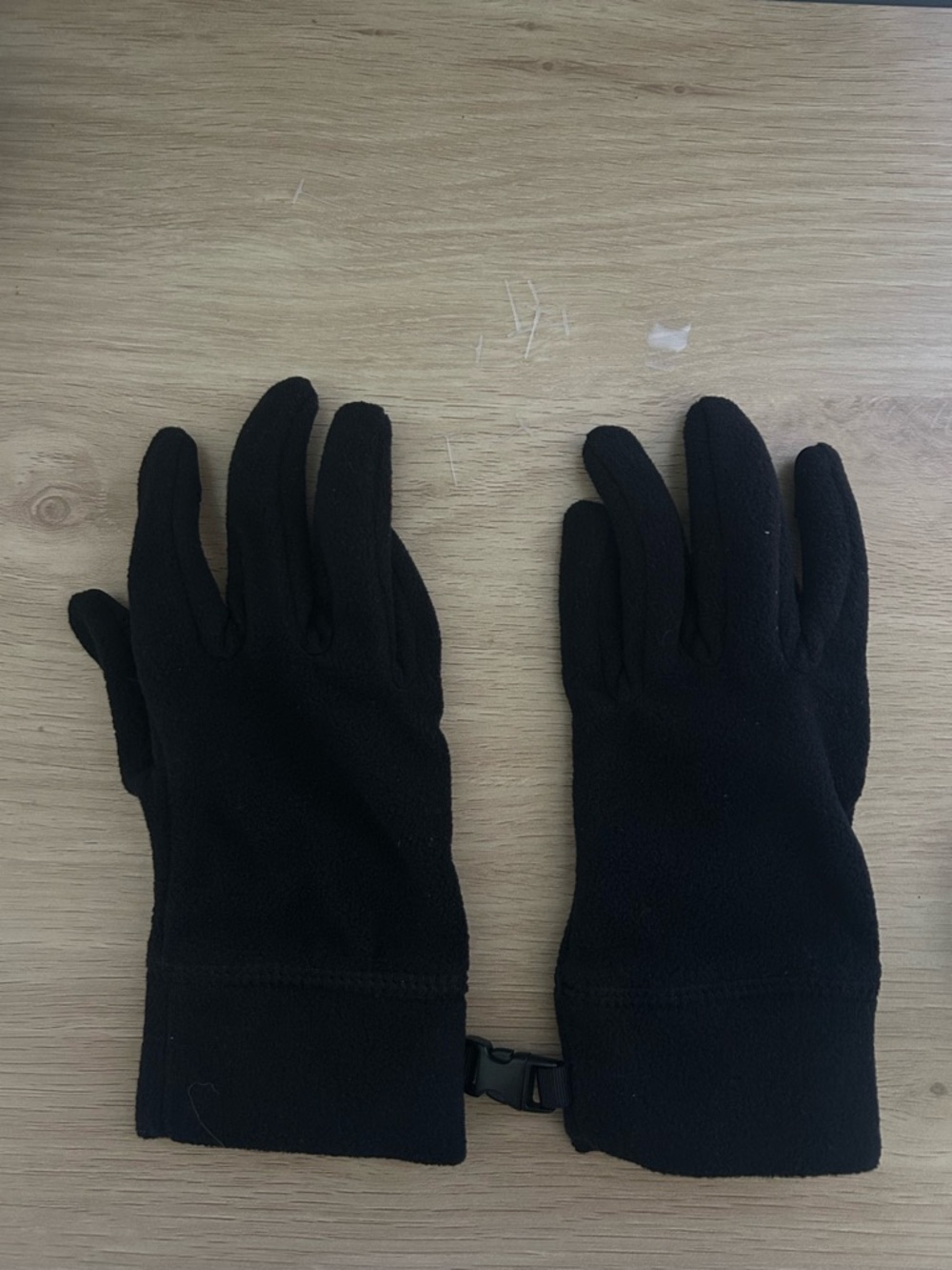 Athleta Black Fleece Winter Gloves - Pair